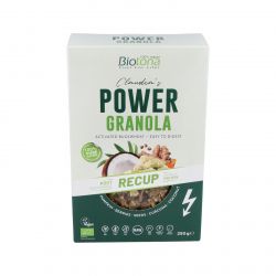 POWER GRANOLA RECUP muesli 250gr. BIO VEGAN