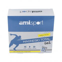 MAGNESIO totale sapore limone 12sbrs.gel AMLSPORT