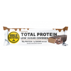 PROTEIN BAR LOW SUGAR COVERED choco salato 15ud.