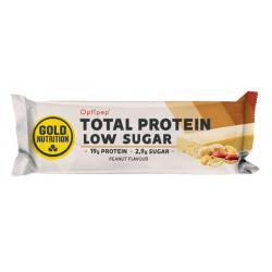 TOTAL PROTEIN LOW SUGAR bar crunchy peanut 10u