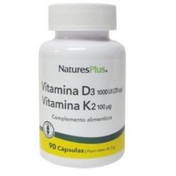 VITAMINA D3 VITAMINA K2 100µg 90cps.