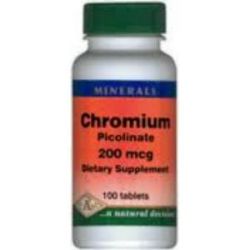 CROMO PICOLINATO 200mcg. 100cpr.