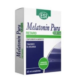 MELATONINA RETARD PURA 1,9mg. 60microtabletas