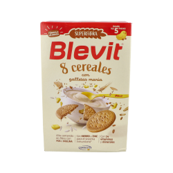 BLEVIT SUPER FIBRA 8 CEREALI E BISCOTTO 500 G