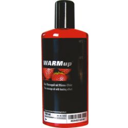 OLIO DA MASSAGGIO EFFETTO CALORE FRAGOLA