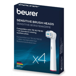 BEURER 101.58 RICAMBIO CEPILLO SENSITIVE 4 PZS PER TB-30/TB