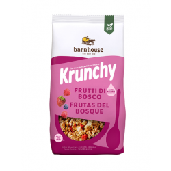 MUESLI KRUNCHY LOW SUGAR frutti rossi 375 gr BIO