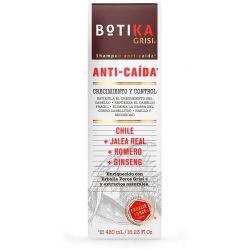 CHAMPÚ ANTICAÍDA BOTIKA GRIS 480 ml.