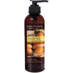SHAMPOO RIPARATORE ARGAN CON CEDRO DELL'ATLAS E ROSMARINO 200 ml.