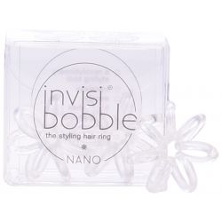 NANO CRYSTAL CLEAR HAIR RINGS 3 UDS INVISIBOBBLE