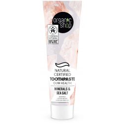 OS MINERALES E SALE MARINA. PASTA DI DENTI NATURALE CERTIFIC