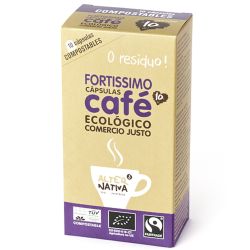 CAFE FORTISSIMO 10 cps compostabili BIO