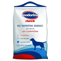INODORINA EMPAPADOR CLORHEXIDINA 60X60CM 40UD