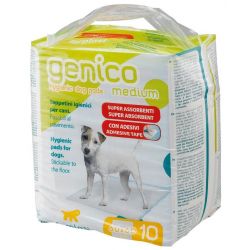 FERPLAST ASSORBENTI GENICO MEDIUM 60X60 10 UN VET