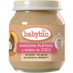 BABYBIO MELA BANANA COCCO 130 G