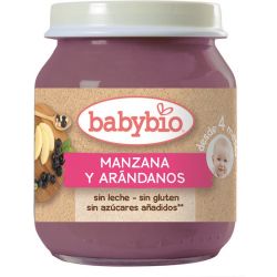 BABYBIO OMOGENEIZZATO MELA E MIRTILLO 4MESI 130 G BIO