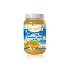 BABYBIO BUONAS NOTTI ZANAHORIA-CALABAZA-ARROZ 200 GR
