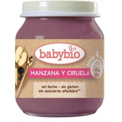 BABYBIO OMOGENEIZZATO MELA PRUGNA 130 G