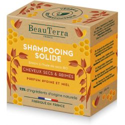 BEAUTERRA SHAMPOO SOLIDO DI AVENA E MIELE 75 G