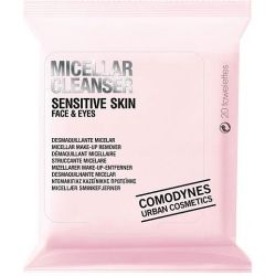 COMODYNES MICELAR CLEAN FACE SENSITIVE SKIN EYES 20 TOALLITA