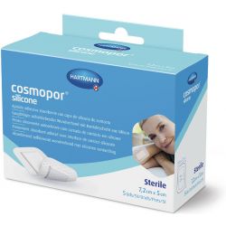 COSMOPOR APOSITO SILICONE 5 U 7,2 X 5 CM
