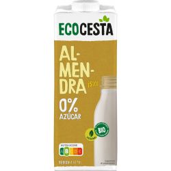 BEBIDA VEGETAL DI MANDORLE senza zucchero 6 ud 1lt. BIO