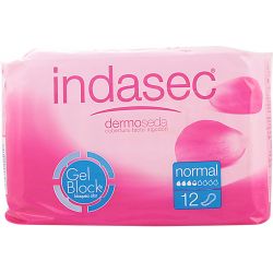 COMPRESA INDASEC DISCREET ABSO INC NORMALE/LEGGERO 155 ML 12 UN