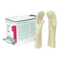 GUANTI CHIRURGIA VASCO SENSITIVE SENZA POLVERE 9 40UD VET