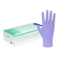GUANTI VASCO NITRIL LIGHT SENZA POLVERE M 100UD VET