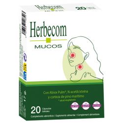HERBECOM MUCOS 20 cps.