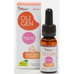 OLIGEN PEQUES DHA 80% TG enzimatico menta-lime 30m
