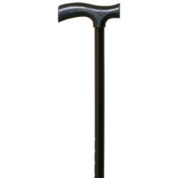 BASTON ALUM EXT 76-99 CM TUTTO NERO CONT 19 MM 364