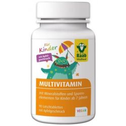 MULTI-VITAMINE BAMBINI gusto mela 90cpr VEGAN**