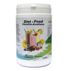 DIET FOOD frullato vaniglia e nocciola 500gr