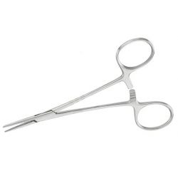 PINZA EMOSTATICA HALSTED RECTA 125MM 1UD VET