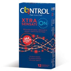 CONTROL PROFILATTICO SENSUALE XTRA DOTS 12 UN