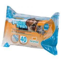 FERPLAST TOALLITAS GENICO FRESH CANE E GATTO MARINE 40UDS VE