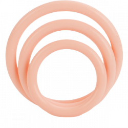 TRI RINGS NATURALE ROSA CHIARO
