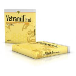 VETRAMIL 10CM X 10CM 5 PADS VET