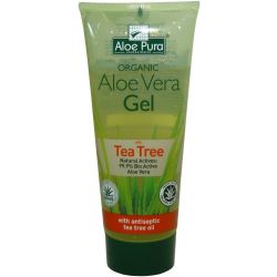 ALOE PURA GEL DI ALOE VERA CON ALBERO DEL TE 200 ml BIO