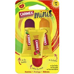 CARMEX MINIS BALSAMO LABIALE SPF 15 5 G 3 U