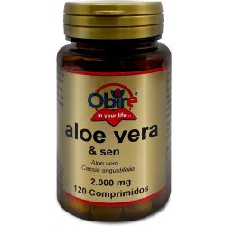 ALOE VERA 2000 mg con sen 120 cpr