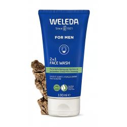 WELEDA GEL DETERSIVO VOLTO-BARBA 2 IN 1 UOMO 100 ML