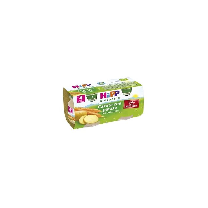 Hipp Bio Homogenized Carrots with Potatoes 2X80G