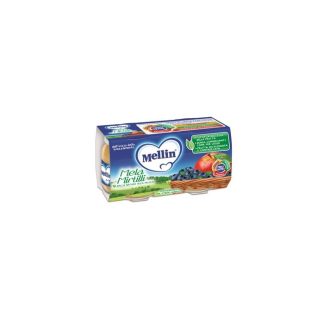 Mellin Smooth Apple Blueberry 2X100G