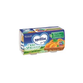 Mellin Homogenized Apple Apricot 2X100G