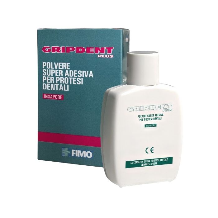 Gripdent Plus Powder Super Adhesive for Dental Prostheses