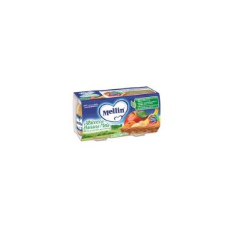 Mellin Pureed Apricot Banana Apple 100G 2P