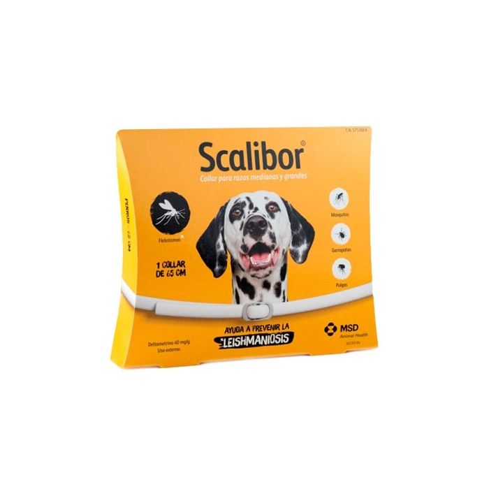 Scalibor Protector Dog Collar Antiparasitic 65cm