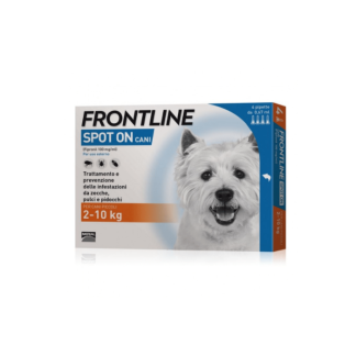 Frontline Spot-On*4Pip Dogs 2-10Kg